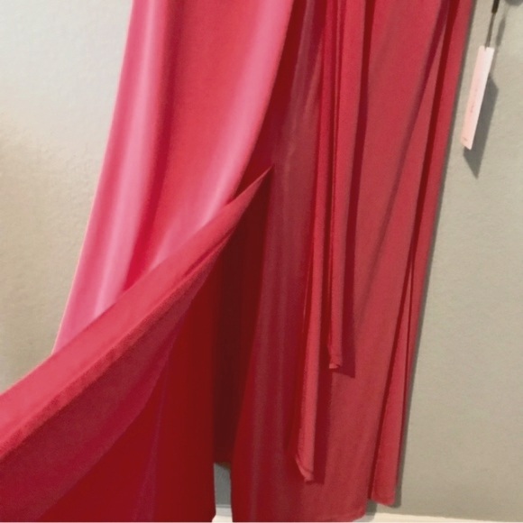 New Calvin Klein Coral Gown NWT - Picture 8 of 9